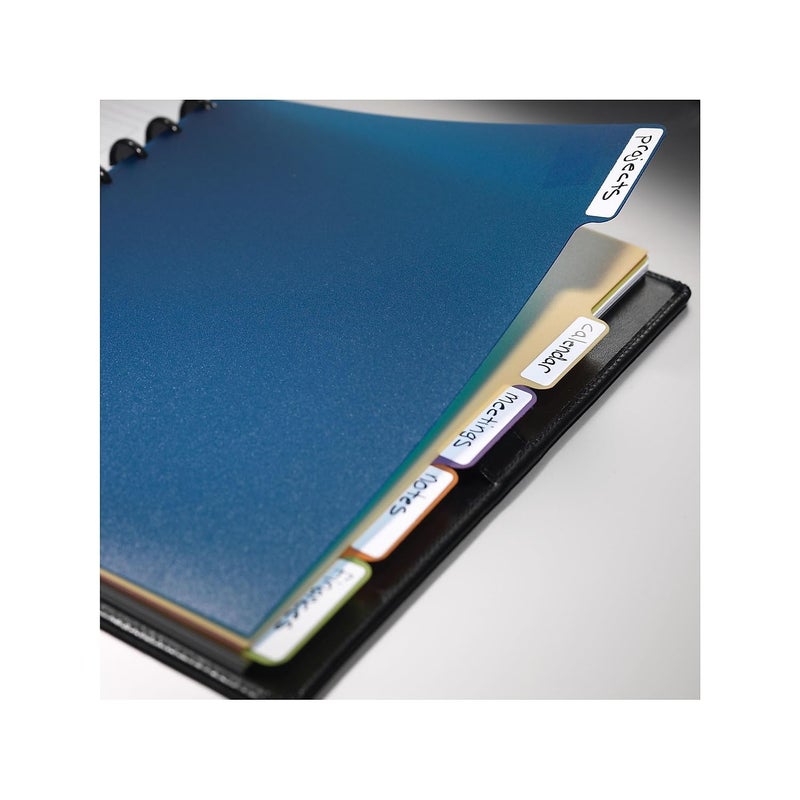 Staples? Arc Notebook Poly Index Dividers, Letter-Sized, Assorted Colors, Set of 5 - Image 4